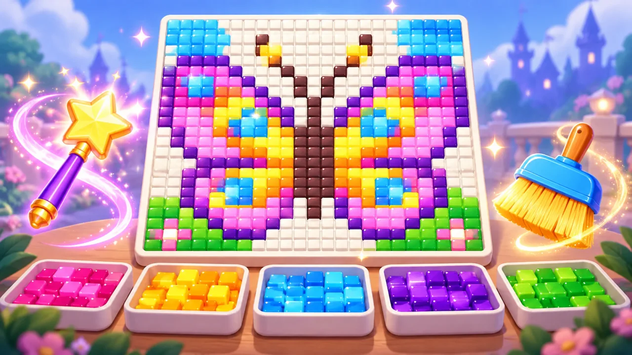 宝石方块分类游戏宣传图